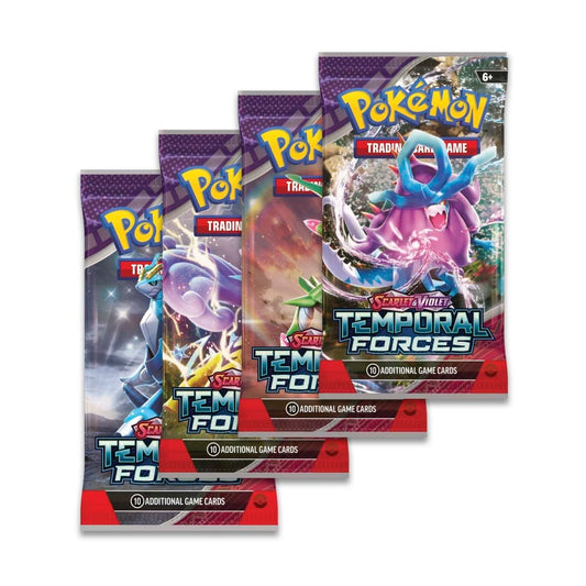 Pokémon Scarlet & Violet-Temporal Forces Booster Display Box (36 Packs)